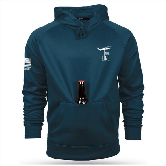 Men's Nine Line Basic Tailgater Hoodie-Size S - Picture 1 of 14
